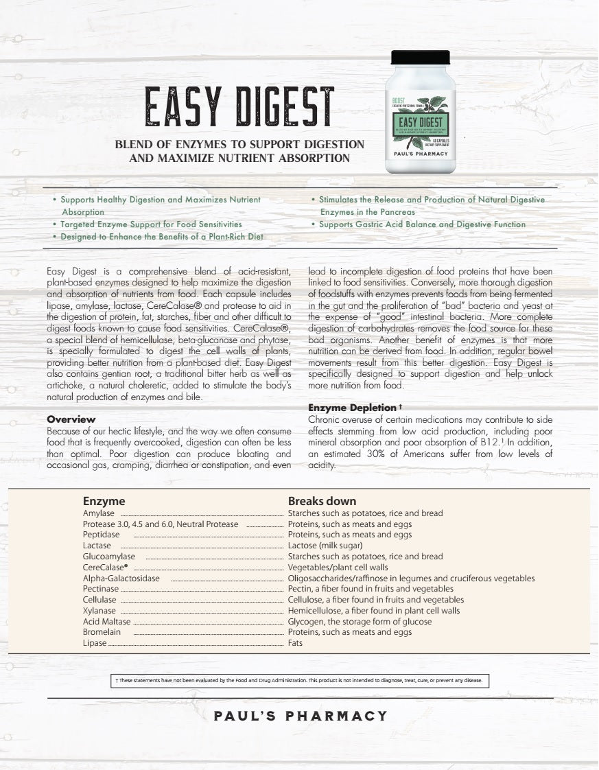 EASY DIGEST