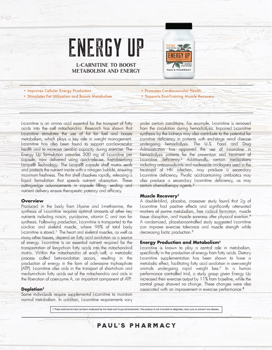 ENERGY UP Paul's Pharmacy ENERGY UP Paul's Pharmacy