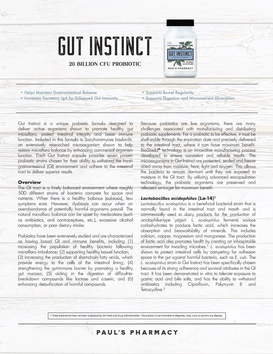 GUT INSTINCT