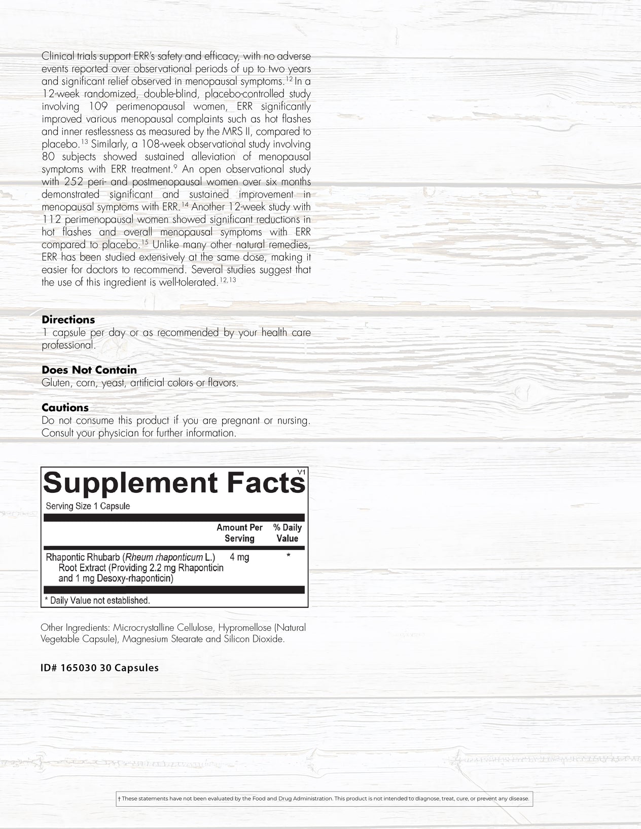MENOPAUSAL SUPPORT