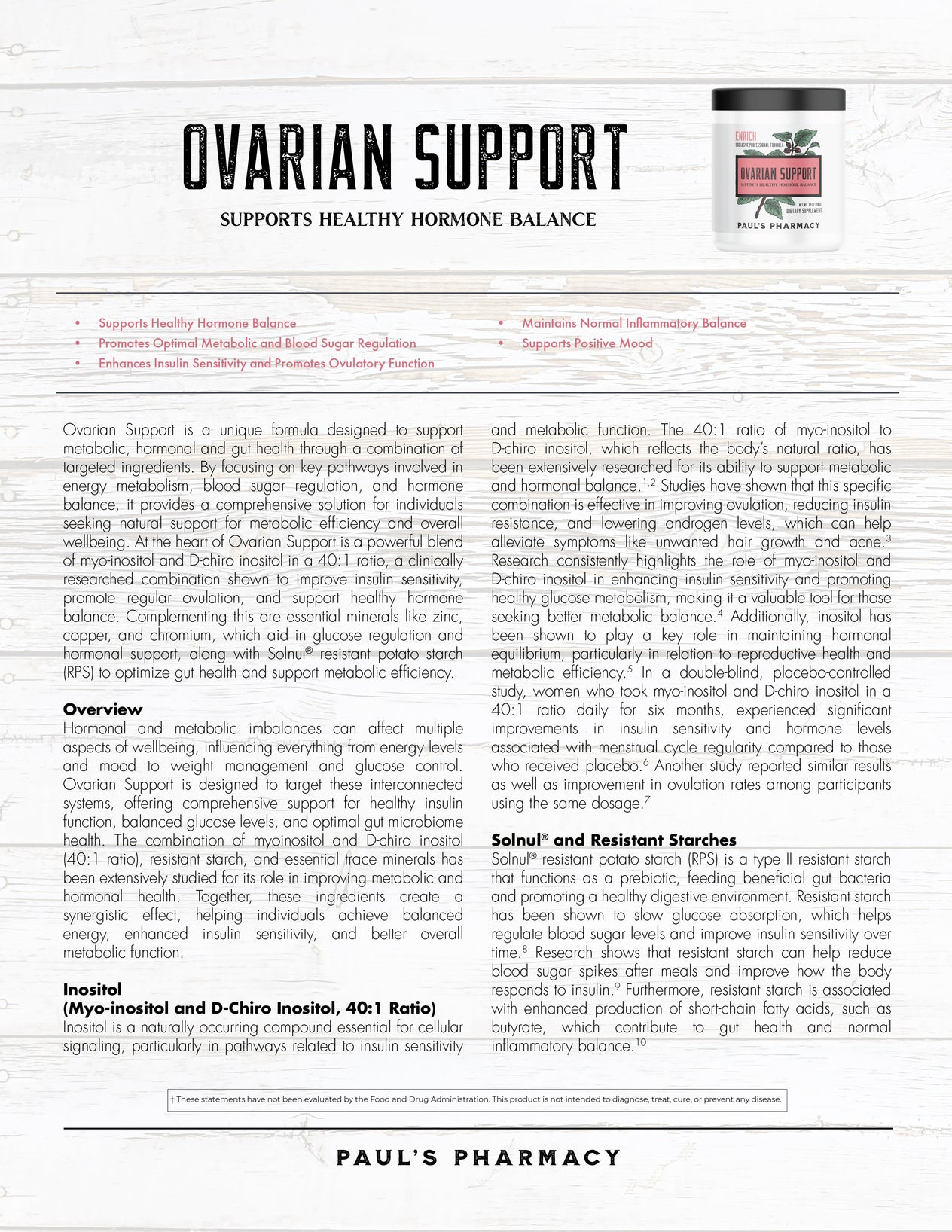 Ovarian Support