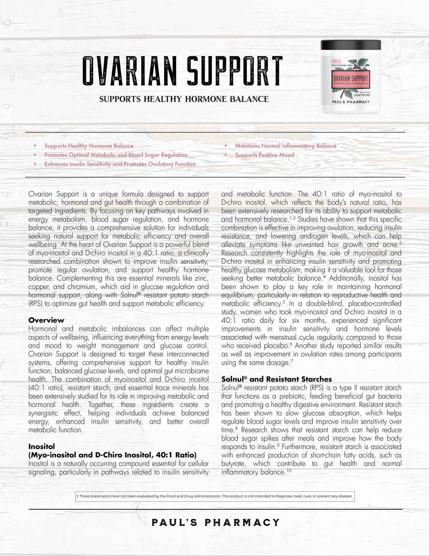 Ovarian Support