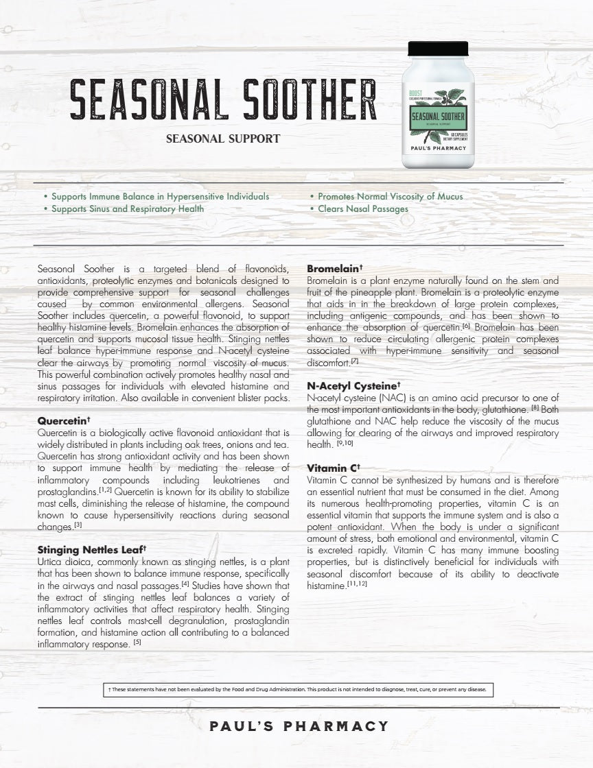 SEASONAL SOOTHER