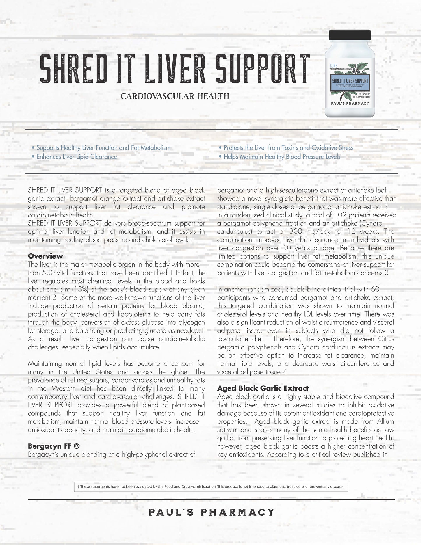 SHRED IT LIVER SUPPORT